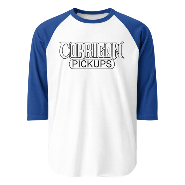 unisex-34-sleeve-raglan-shirt-white-royal-front-69271214a774f.jpg Corrigan Pickups BaseBall T