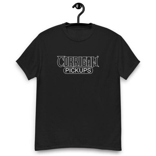 unisex-classic-tee-black-front-691796f02d03b.jpg Corrigan Pickups Classic Logo T