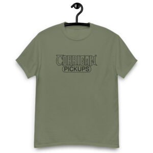 unisex-classic-tee-military-green-front-691795b1864e9.jpg Corrigan Pickups Classic Logo T