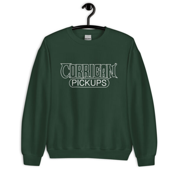 unisex-crew-neck-sweatshirt-forest-green-front-6927177268320.jpg Corrigan Pickups Crew Neck Sweater, Classic Logo