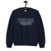 unisex-crew-neck-sweatshirt-navy-front-6927177268409.jpg Corrigan Pickups Crew Neck Sweater, Classic Logo