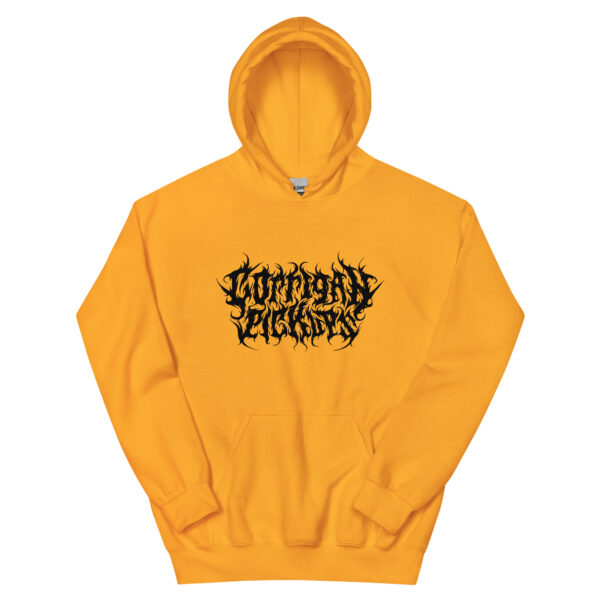 unisex-heavy-blend-hoodie-gold-front-6927096605c46.jpg Corrigan Pickups Death Metal Hoodie