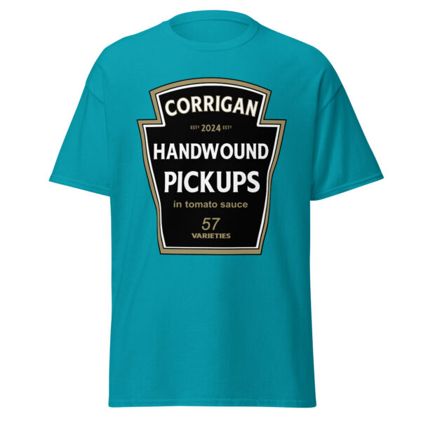 unisex-classic-tee-tropical-blue-front-6989f2832b068.jpg Corrigan Pickups - BEANS T